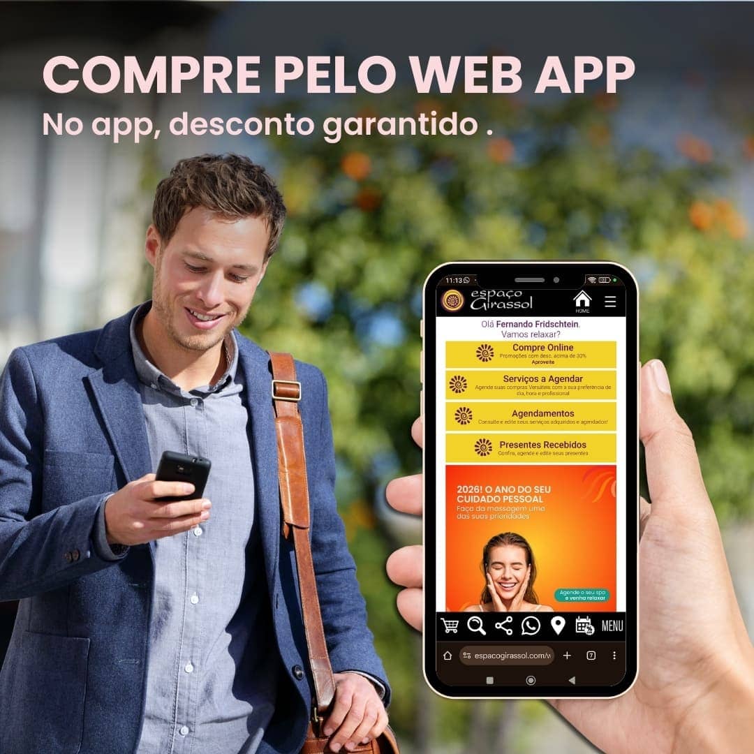 Resgate cupom pelo Webapp!