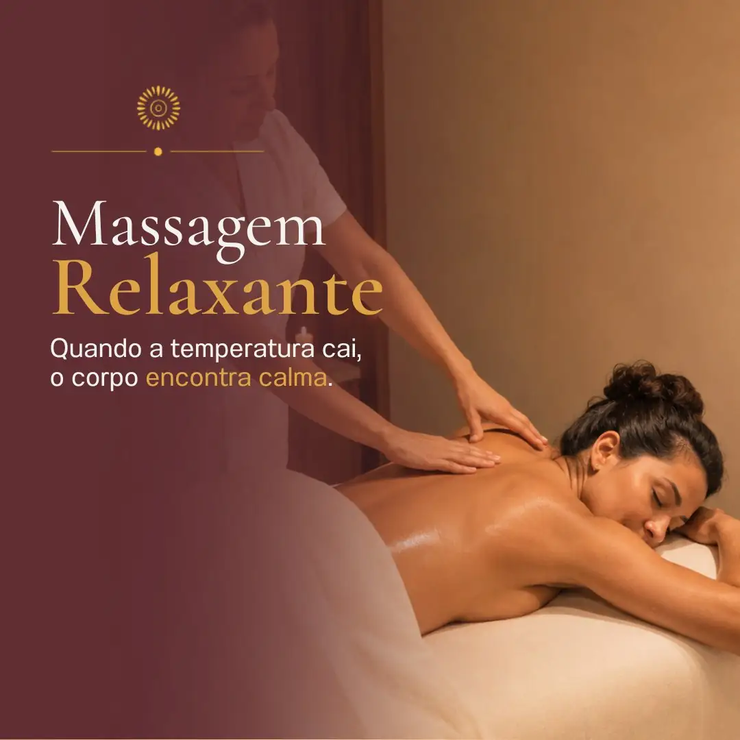 Uma pausa que o corpo reconhece