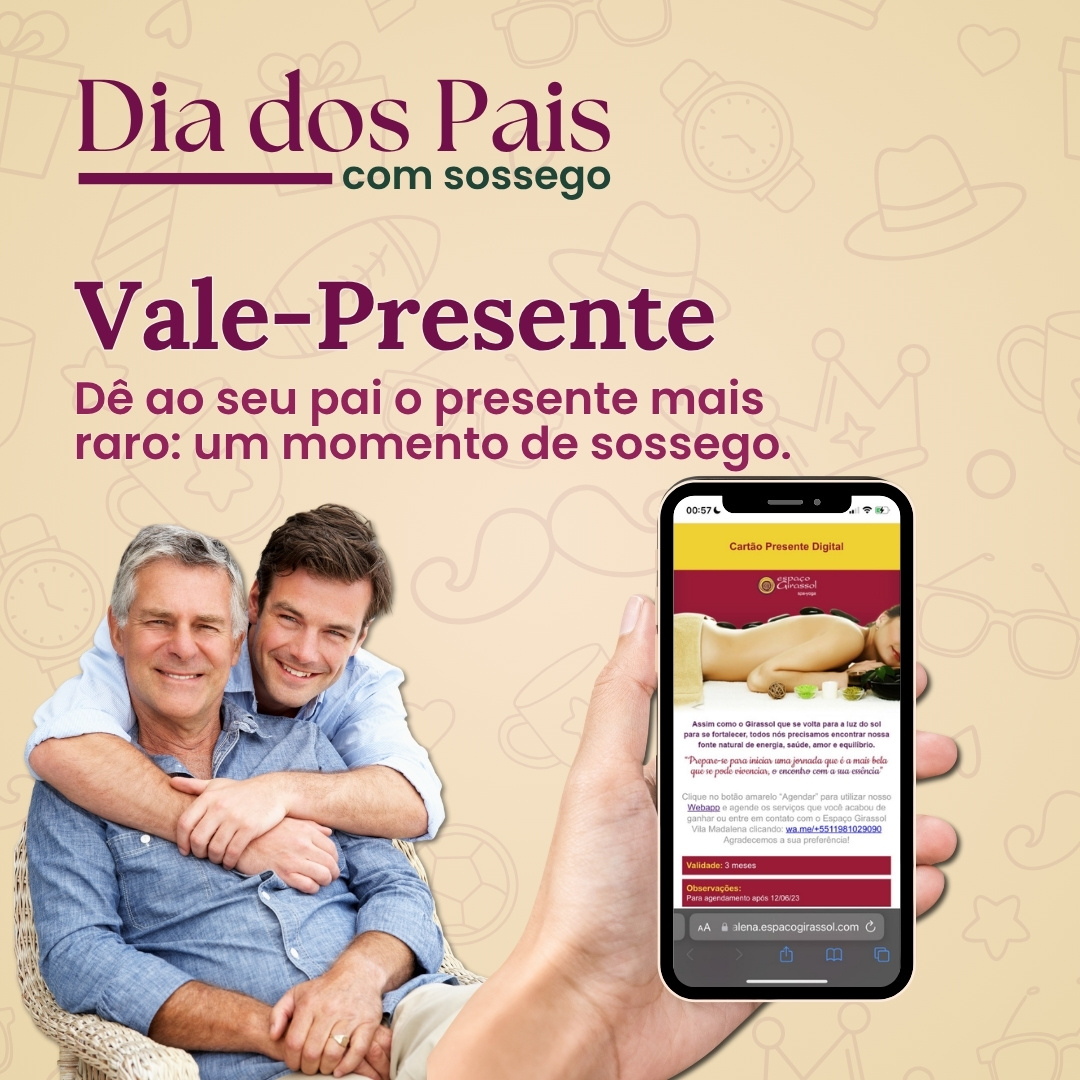 Cuidado Essencial para o Dia dos Pais