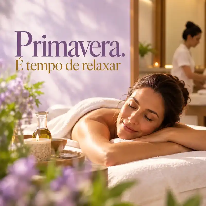 Day spa e massagens na primavera no Espaço Girassol, em São Paulo